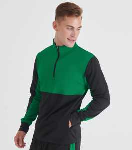 AWDis Cool Half Zip Sweat Top - PenCarrie